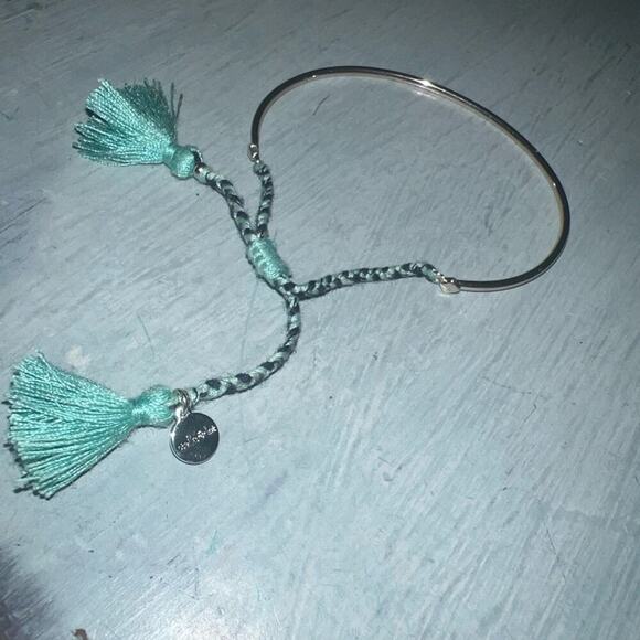 Stella & Dot Fete Gold/blue/aqua Bracelet -So Cute! - Picture 3 of 7